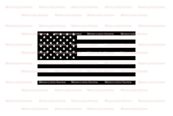 American Flag SVG Cut File: Modern Design for Contemporary Crafting