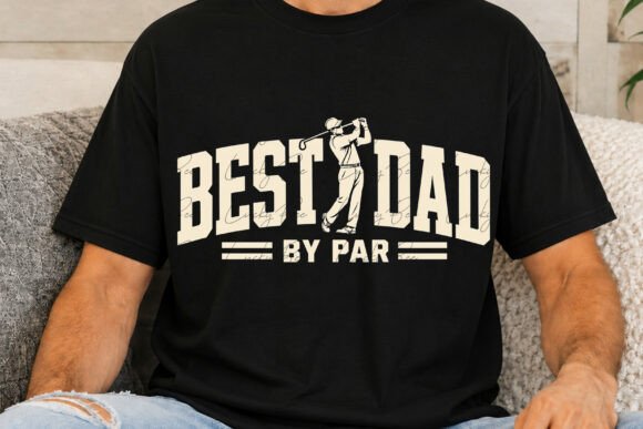 Best Dad by Par PNG, Varsity Golf Dad Png: Creative Applications for Father’s Day and Beyond