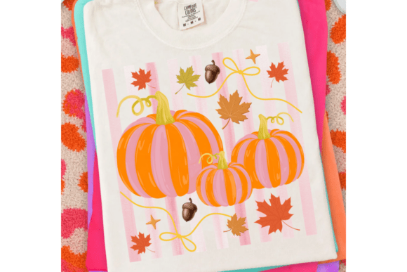 Elevating Autumn Aesthetics: A Guide to Striped Pumpkin and Coquette Fall PNGs for Digital Design