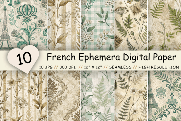 Integrating the French Ephemera Digital Paper Pack into Modern Creative Workflows
